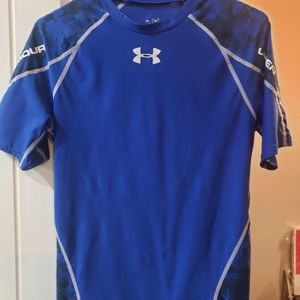 EUC - Under Armour - Blue - Heat Gear - Size Large